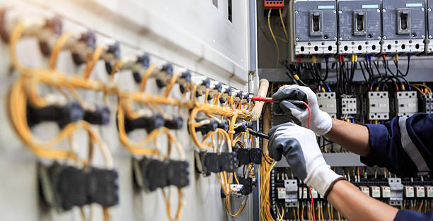 Professional Electrician technician working in Farrell, PA
